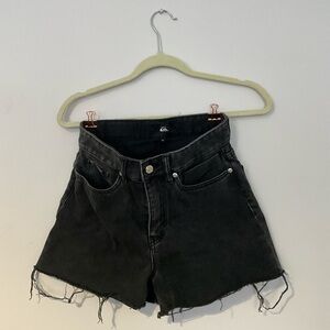 Distressed Cutoff Denim Shorts Size 26